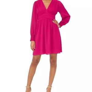 Elegant Pink Women's Dress